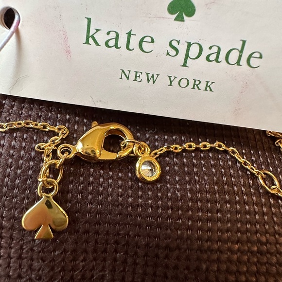 Kate Spade heart logo necklace, two sides brand new - Picture 5 of 8